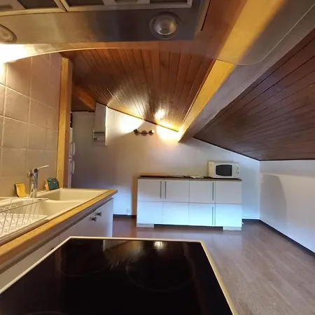 Appartement Mansardé Dans Maison Avec Jardin En Bord De Piste, Vue Montagne *